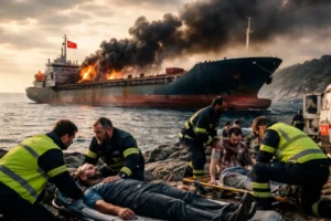 Турски товарен кораб е атакуван от дрон в Черно море